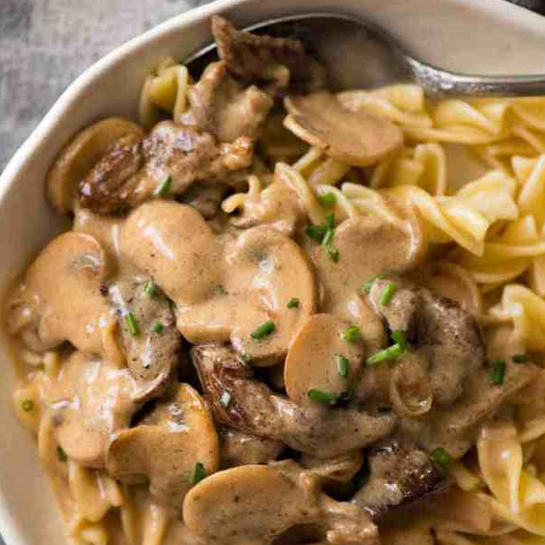 beef stroganoff